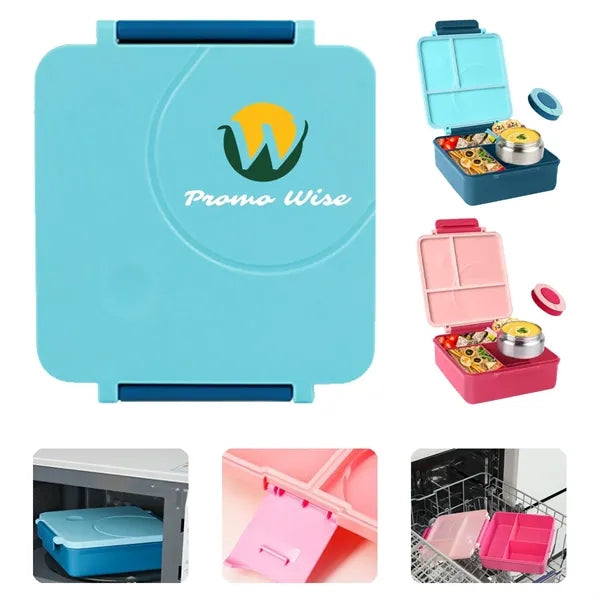 Multifunctional Stainless Steel Compartment Lunch Box