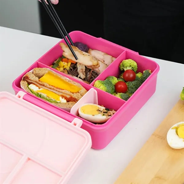 Multifunctional Stainless Steel Compartment Lunch Box