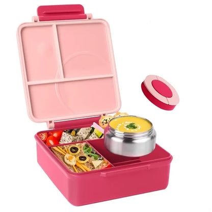 Multifunctional Stainless Steel Compartment Lunch Box