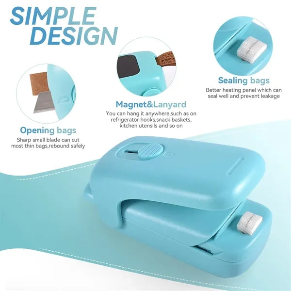 Mini Hand Press Sliding Cover Laminator with Lanyard