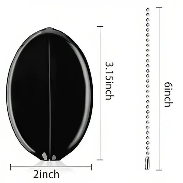 Rubber Coin Purse Oval Coin Purse Holders with Chain