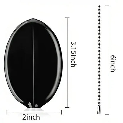 Rubber Coin Purse Oval Coin Purse Holders with Chain
