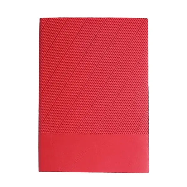 A5 Paperback PU Lined Notebook With Bookmark