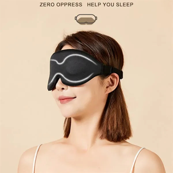 Fully Blackout 3D Nose-Free Breathable Sleeping Eye Mask
