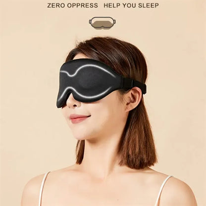 Fully Blackout 3D Nose-Free Breathable Sleeping Eye Mask