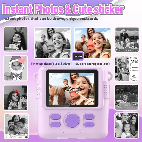 Children'S Instant Printing Digital Camera
