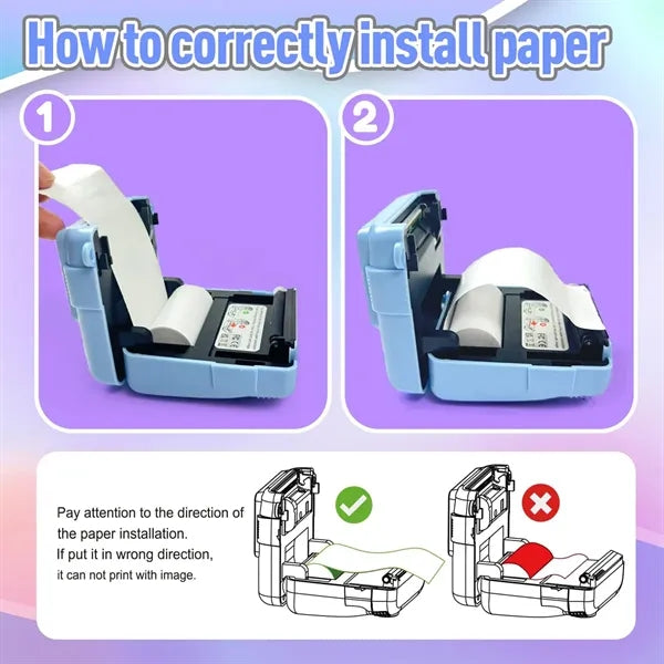 Children'S Instant Printing Digital Camera