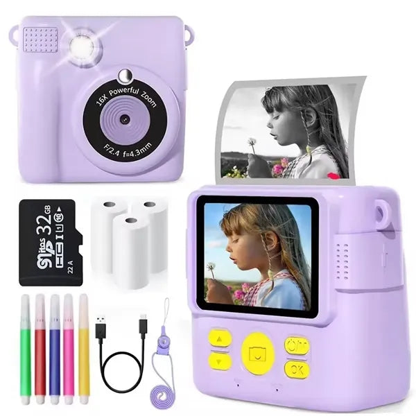 Children'S Instant Printing Digital Camera