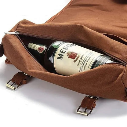 Canvas One-Shoulder Shockproof Bartending Tool Storage Bag