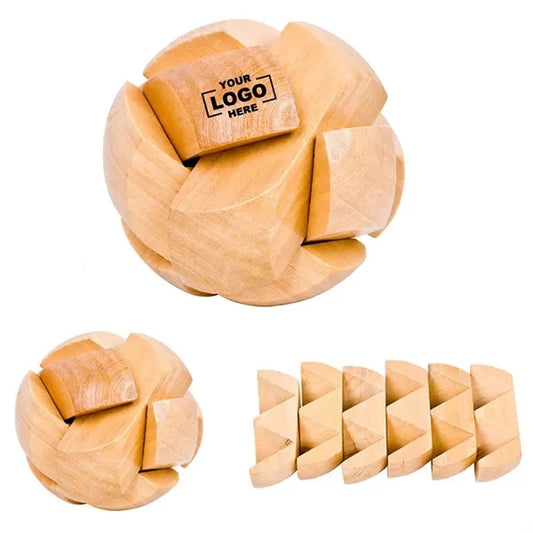 Wooden Soccer Ball Puzzle