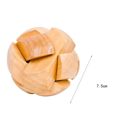 Wooden Soccer Ball Puzzle