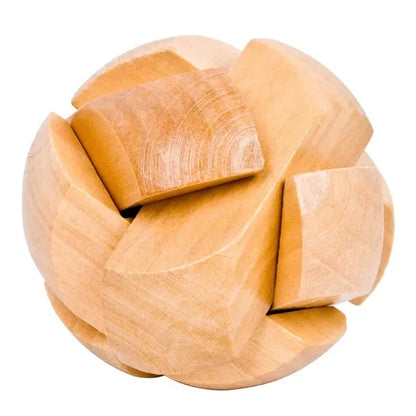 Wooden Soccer Ball Puzzle