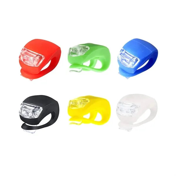 Silicone Clip-On LED Safety Lights for Bikes