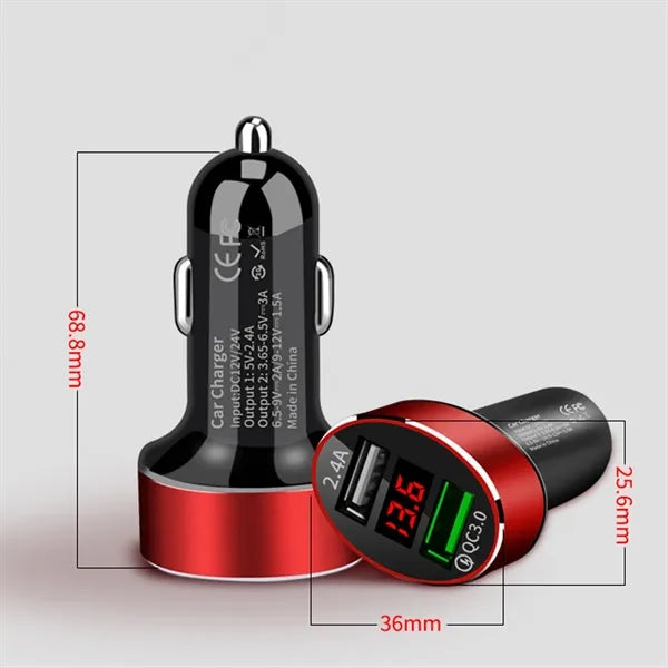 USB Dual Car Charger