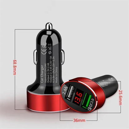 USB Dual Car Charger