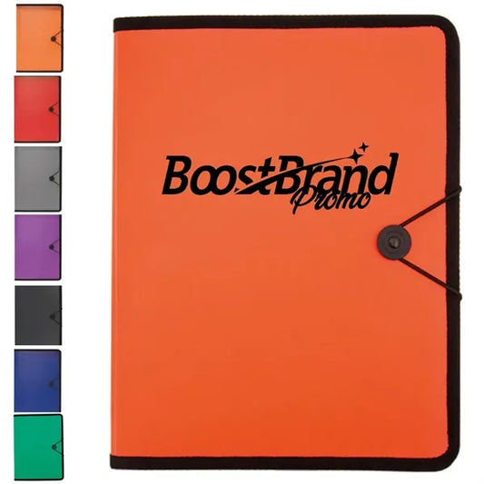 A4 Portable Document File Folder with String Closure