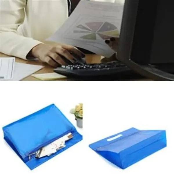 Custom Clear PVC Travel Toiletry Bag with Handle