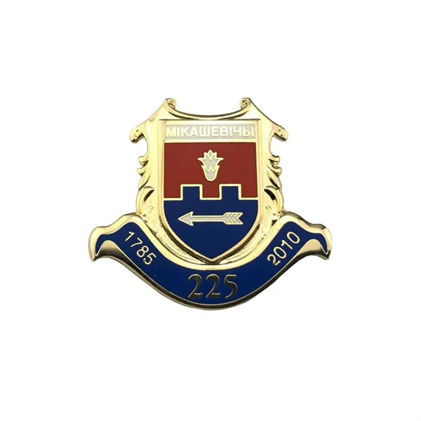 1.25" Hard Enamel Die Struck Lapel Pins