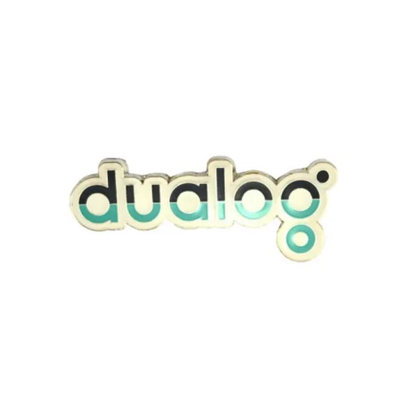 1.25" Custom Lapel Pins - Offset Full Color