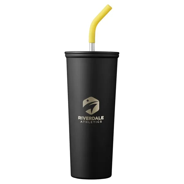 Essex 23 oz Vacuum Insulated Stainless Steel Tumbler With...