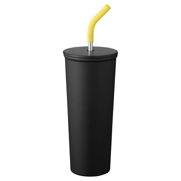 Essex 23 oz Vacuum Insulated Stainless Steel Tumbler With...
