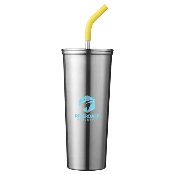 Essex 23 oz Vacuum Insulated Stainless Steel Tumbler With...