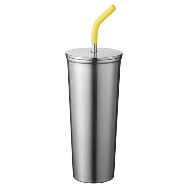 Essex 23 oz Vacuum Insulated Stainless Steel Tumbler With...