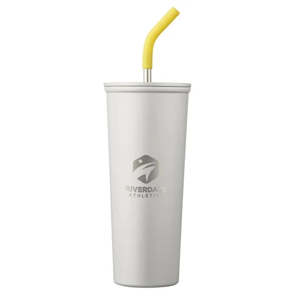 Essex 23 oz Vacuum Insulated Stainless Steel Tumbler With...