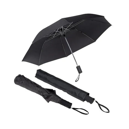 44" Arc Vented Auto Open Folding Umbrella