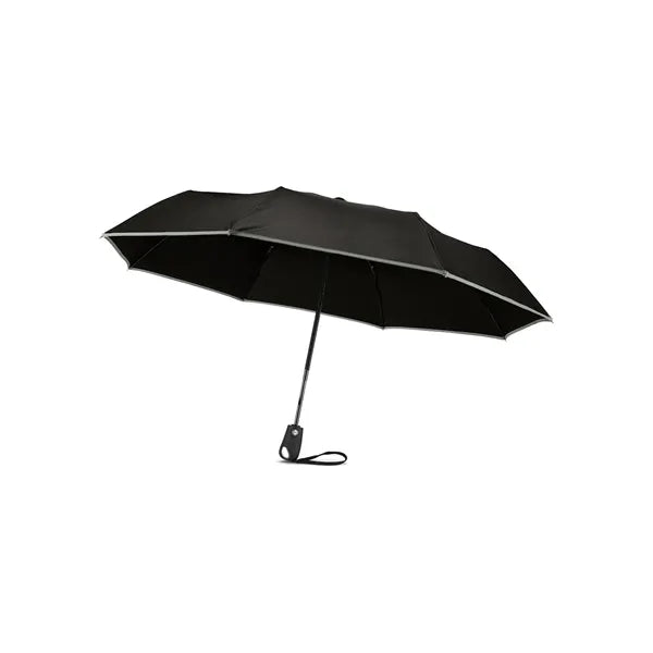 42" Auto-Open Umbrella With Reflective Trim