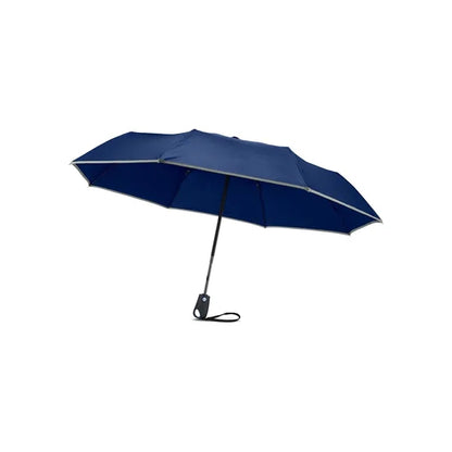 42" Auto-Open Umbrella With Reflective Trim
