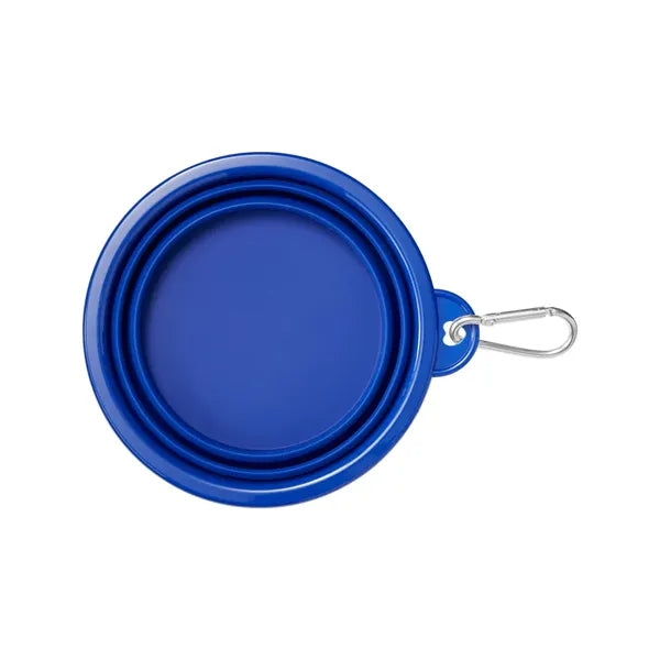 Collapsible Pet Bowl With Carabiner