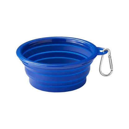 Collapsible Pet Bowl With Carabiner