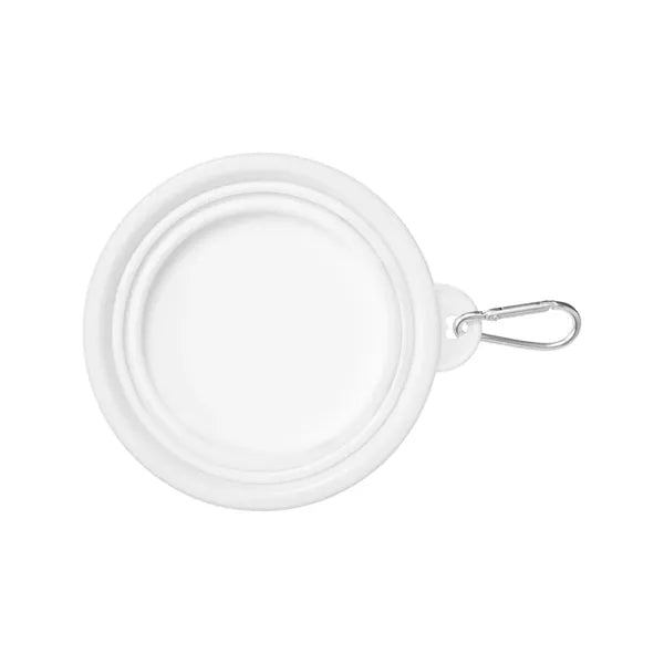 Collapsible Pet Bowl With Carabiner