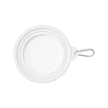 Collapsible Pet Bowl With Carabiner