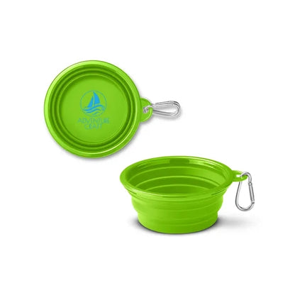 Collapsible Pet Bowl With Carabiner