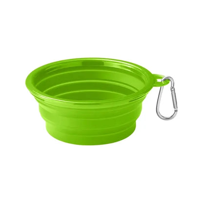Collapsible Pet Bowl With Carabiner