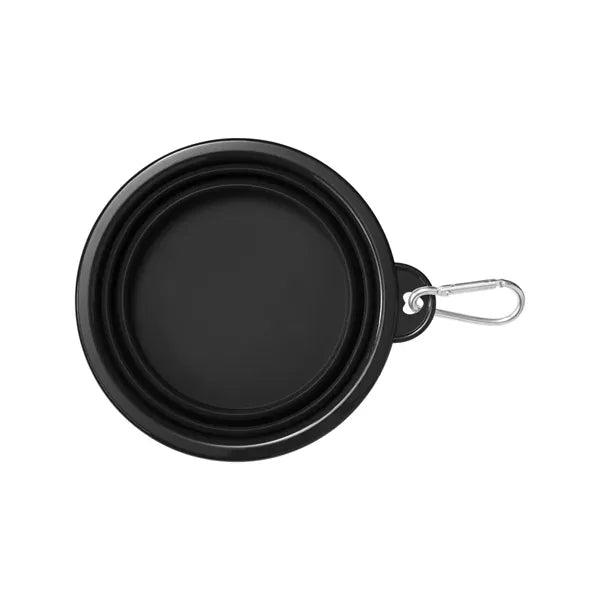 Collapsible Pet Bowl With Carabiner