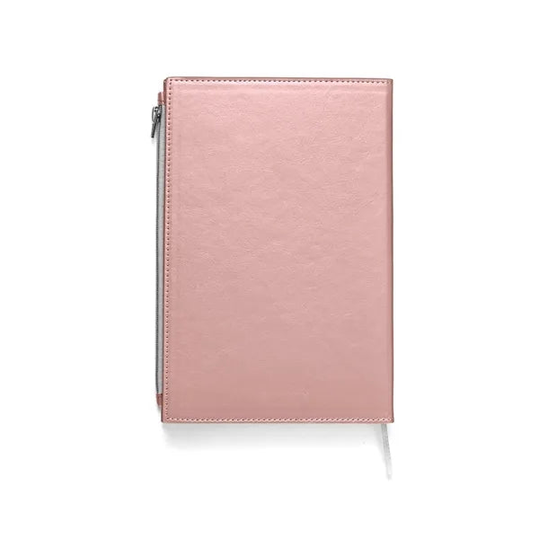 Softbound Metallic Foundry Journal With Zipper Pocket