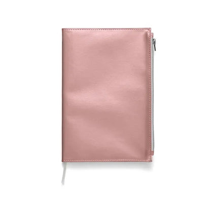 Softbound Metallic Foundry Journal With Zipper Pocket