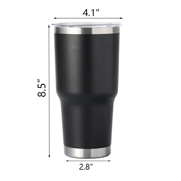 30 Oz Stainless Steel Insulated Car Tumbler