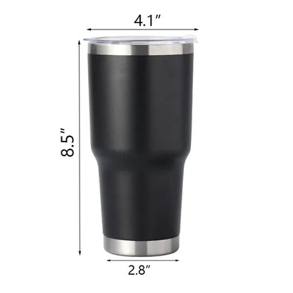 30 Oz Stainless Steel Insulated Car Tumbler