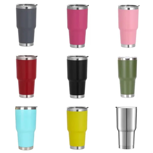 30 Oz Stainless Steel Insulated Car Tumbler