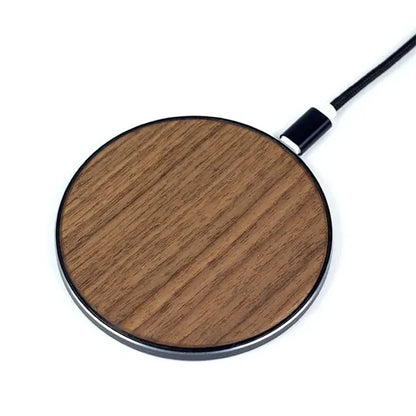 15W Walnut Wood Wireless Charger