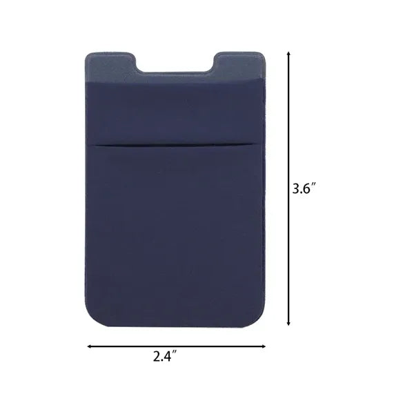 Double Layer Lycra Phone Storage Card Sleeve