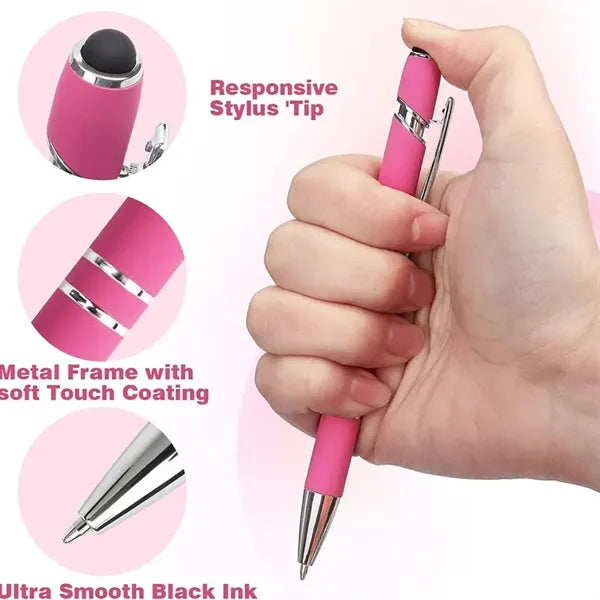 Metal Touch Screen Stylus Ballpoint Pen