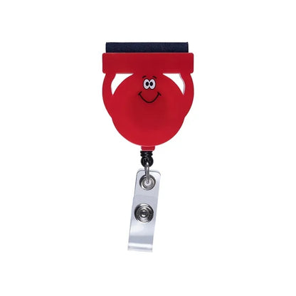 Goofy Group Badge Reel Holder with Screen Cleaner