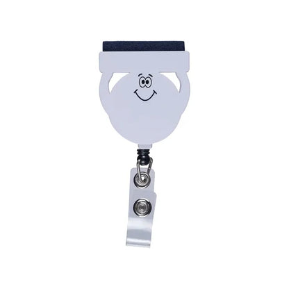 Goofy Group Badge Reel Holder with Screen Cleaner