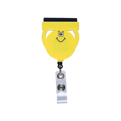 Goofy Group Badge Reel Holder with Screen Cleaner