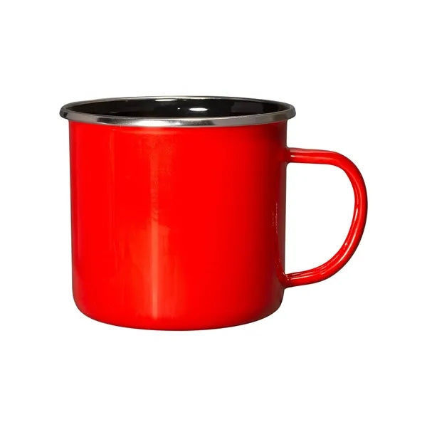 16.9 oz Iron And Stainless Steel Log Cabin Mug